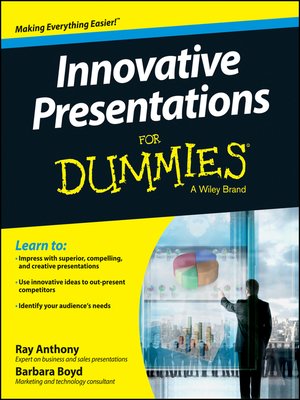 Innovative Presentations For Dummies - ebook